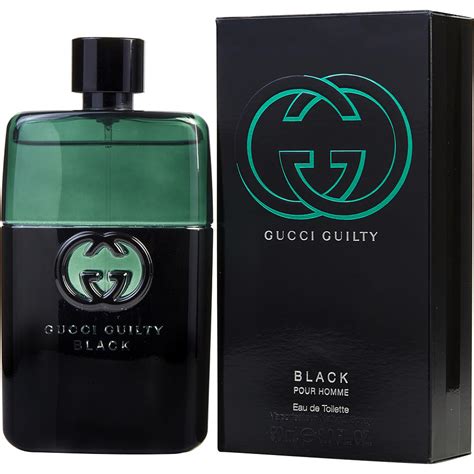 mens gucci black cologne|gucci guilty black sample.